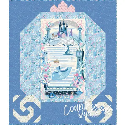 Cinderella's Carriage Panel Quilt Store Display - Wishes