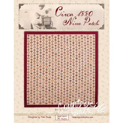 Circa 1880 Nine Patch Quilt Pattern