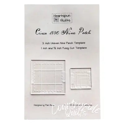 Circa 1880 Nine Patch Template Set