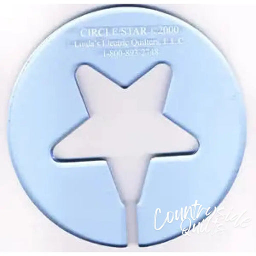 Circle 6’’/ Star 3’’ Template TMP-011
