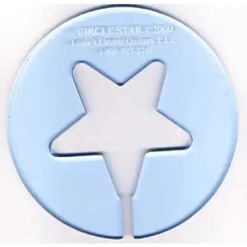 Circle 8’’/ Star 5’’ Template TMP-508