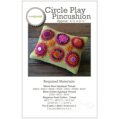 Circle Play Pincushion Pattern
