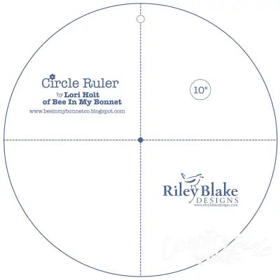 Lori Holt Circle Ruler 10in