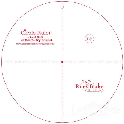 Lori Holt Circle Ruler 12in