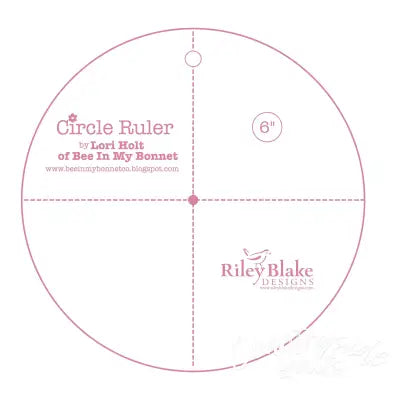 Lori Holt Circle Ruler 6in