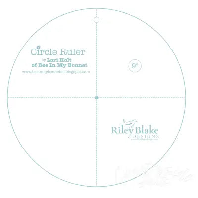 Lori Holt Circle Ruler 9in