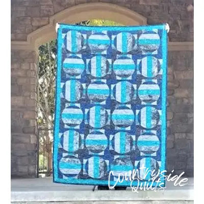 Circles and Stripes Quilt Pattern