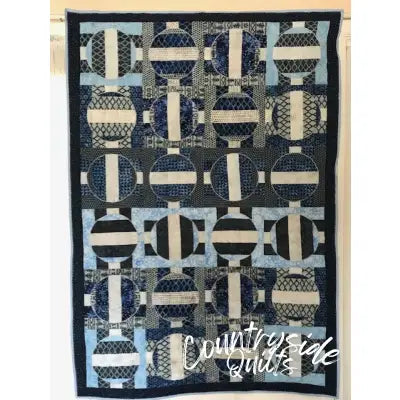 Circles and Stripes Quilt Pattern