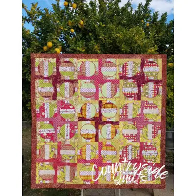 Circles and Stripes Quilt Pattern