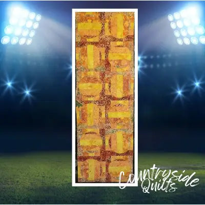 Circles and Stripes Table Runner