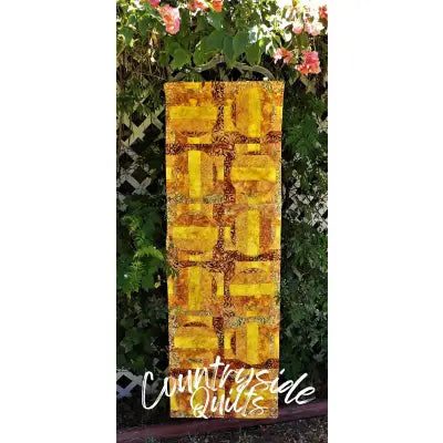 Circles and Stripes Table Runner