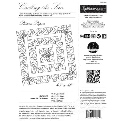 Circling the Sun Foundation Paper Packs