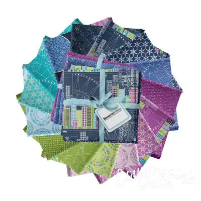Cityscape Night 15pc Fat Quarter Bundle