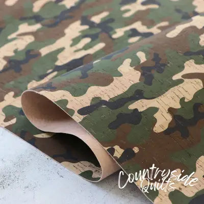 Classic Camo Cork 1/2yd