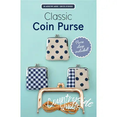 Classic Coin Purse Kit with Rose Gold
