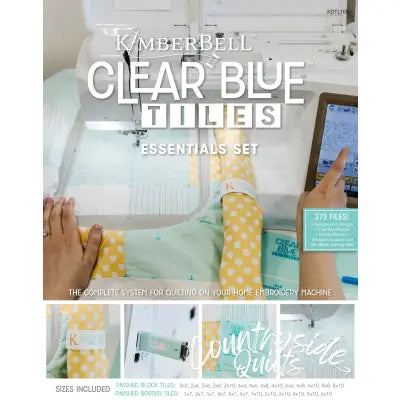 Clear Blue Tiles Essentials Set