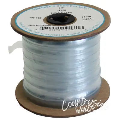 Clear Elastic 3/8in x 300yd