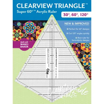 Clearview Triangle Super 60 Ruler 11in