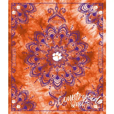 Clemson Collegiate Tapestry-48in x 56in