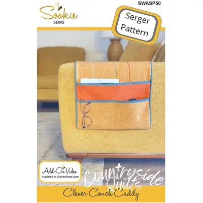 Clever Couch Caddy Serger Pattern