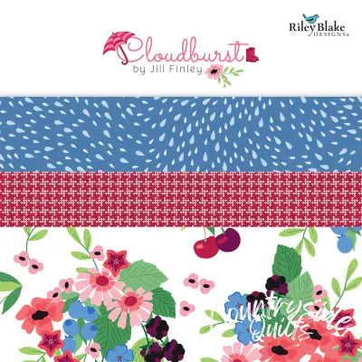 Cloudburst 2.5in Strips, 40pcs/bundle