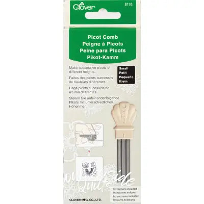 Clover Picot Comb Small