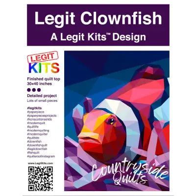Clownfish Quilt Kit