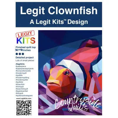 Clownfish Quilt Kit