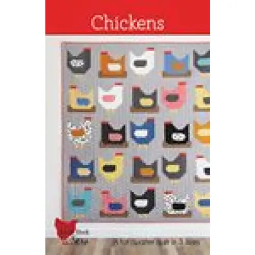 Cluck Sew - Chickens Pattern 698626