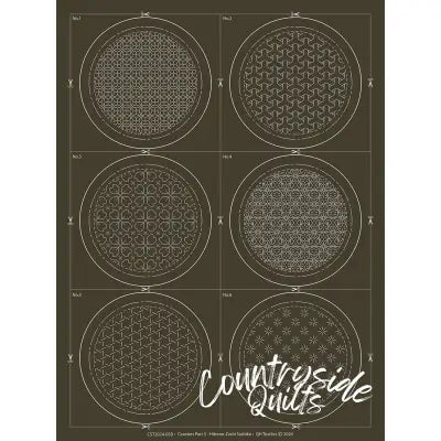 Coaster Part 5 Hitome-Zashi Coaster Kit Slate