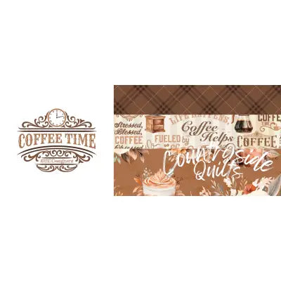 Coffee Time 10in Squares, 42pcs