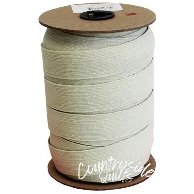 Color Braid Elastic 1in x 36yd Vanilla