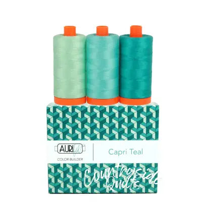 Color Builder 50wt 3pc Set Capri Teal