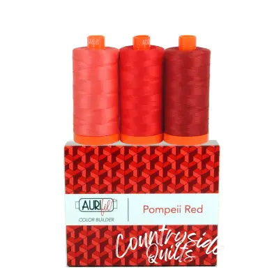 Color Builder 50wt 3pc Set Pompeii Red