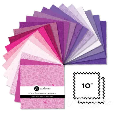 Color Camp Bloom 10 Inch Square 42 Cuts Each