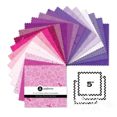 Color Camp Bloom 5 Inch Square 42 Cuts Each