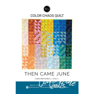 Color Chaos Quilt Pattern