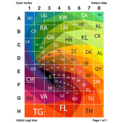 Color Vortex Quilt Kit QK045