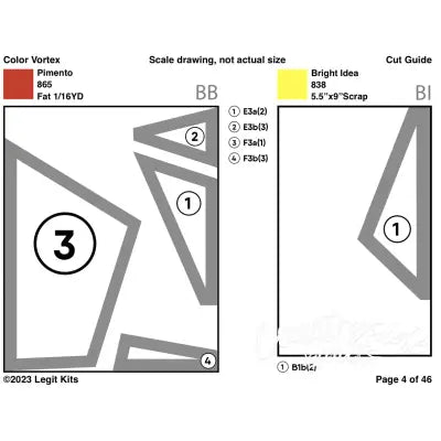 Color Vortex Quilt Kit