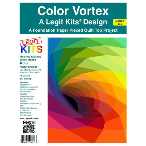Color Vortex Quilt Kit QK045
