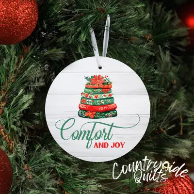 Comfort and Joy Ornament
