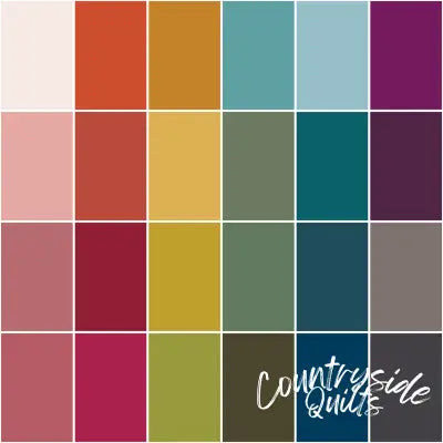 Confetti Cotton Moody Fat Quarter Bundle, 24 Pcs.