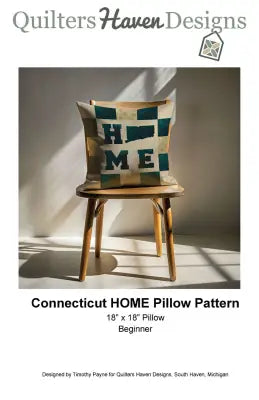 Connecticut HOME Pillow Pattern
