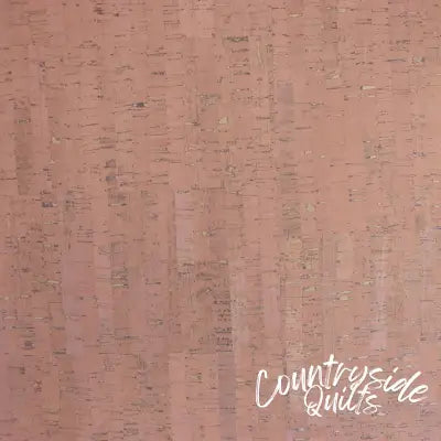 Coral Rustic Cork 1/2 Yard