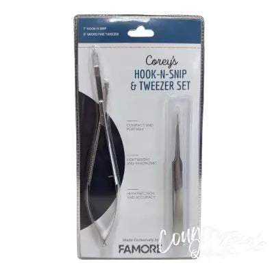 Corey's Hook-N-Snip & Tweezer Set