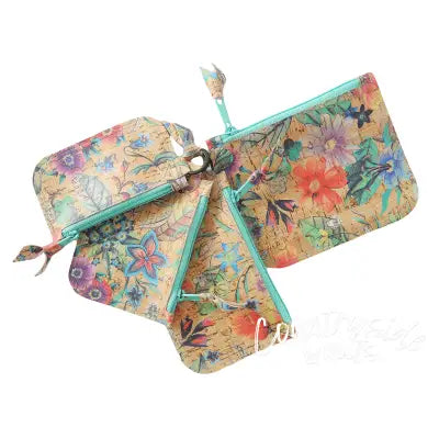 Cork Coin Purse with Key Ring