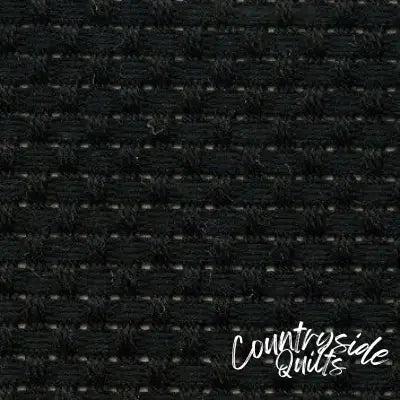 COSMO Embroidery Cotton Cloth for Cross Stitch Precuts 11ct Black