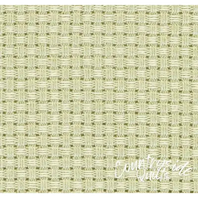 COSMO Embroidery Cotton Cloth for Cross Stitch Precuts 11ct Olive Green