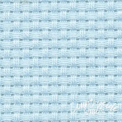 COSMO Embroidery Cotton Cloth for Cross Stitch Precuts 11ct Saxe Blue