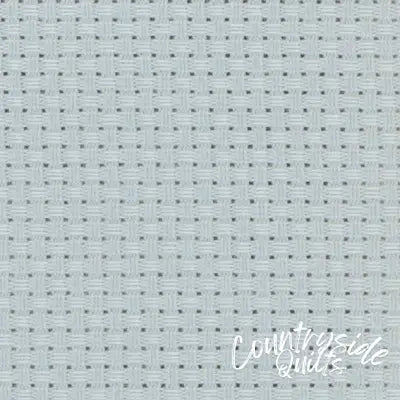 COSMO Embroidery Cotton Cloth for Cross Stitch Precuts 14ct Frozen Grey